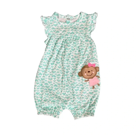 See of 3 Baby Girl Outfits 6M - 12M - Carter’s & Old Navy - Nee & Like New - Picture 11 of 14